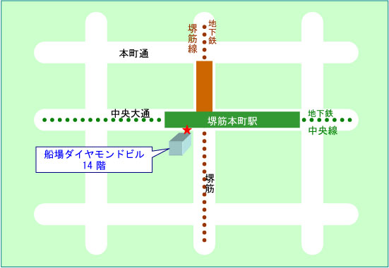 Osaka Office Map
